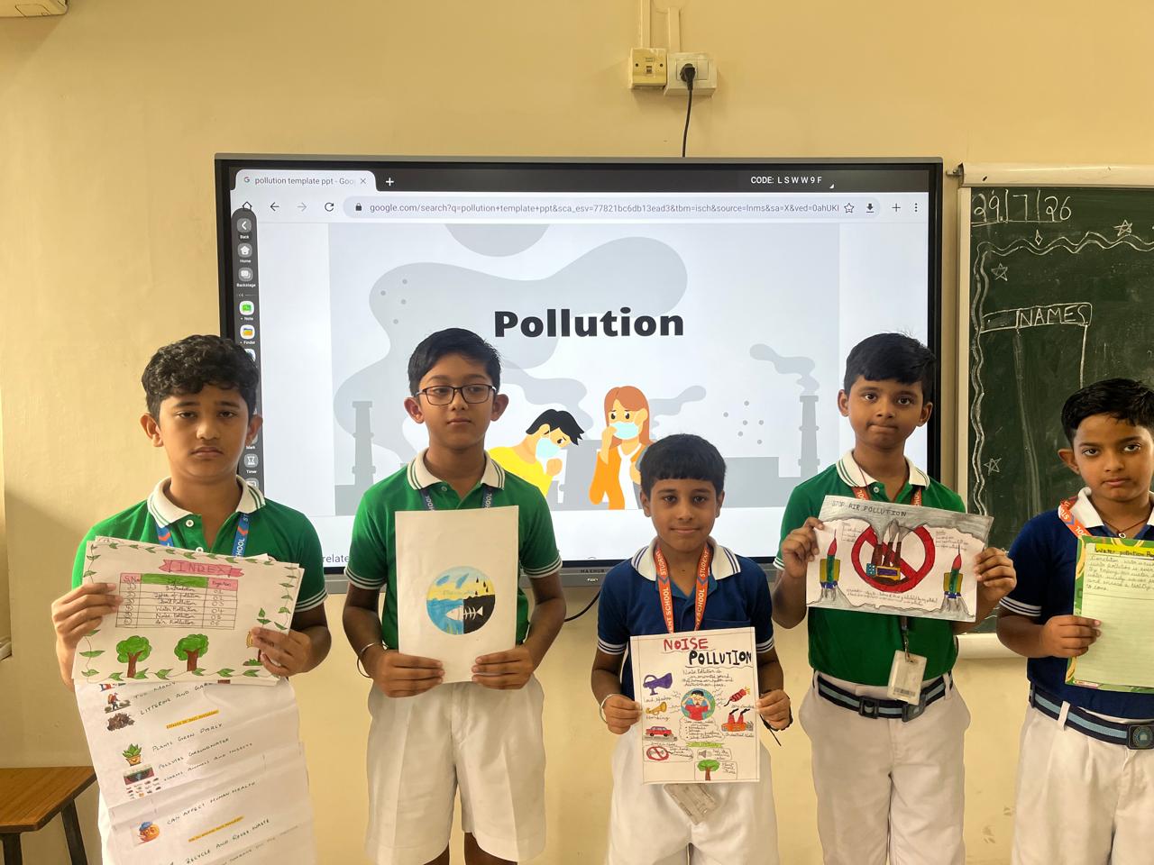 Pollution Activity – Class 5